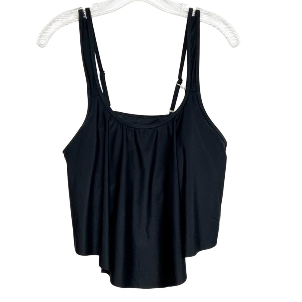 SOUQFONE JUST FOR YOU BLACK SLIM EFFECT TANKINI SWIMMING SIZE XL BRAND NEW